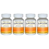 LIPOZIN with Hoodia (4 Bottles) - High Performance Weight Loss Supplement. Best Fat Burning, Appetite Suppressing Diet Pill. Slim down quickly and lose weight fast ~ Lipozin Fat Burner