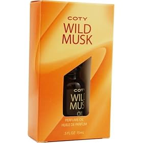Coty Wild Musk By Coty For Women. Perfume Oil .5-Ounces