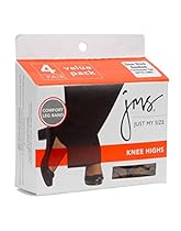 JMS Reinforced Toe Knee High 4 Pack
