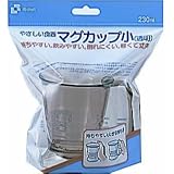 やさしいマグカップ 小 (透明)