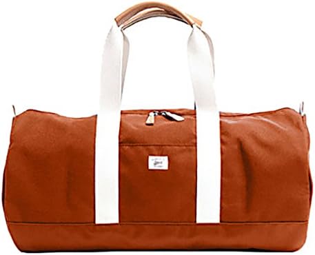 Billykirk Sport Burnt Orange Waxed Canvas Duffel Bag