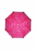 Authentic Coach Pink Coach Cursive Signature Script Umbrella 60599