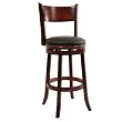 Boraam 48129 29 in. Palmetto Swivel Stool - Brandy
