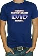 Worlds Greatest Dad T-Shirt (Navy)
