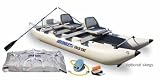 Sea Eagle 12 Ft FoldCat Inflatable Catamaran Incl Swivel Seats Pump
