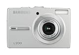 Samsung L200 Digitalkamera (10 Megapixel, 3-fach opt. Zoom, 2,5" Display) silber - 