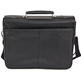 Kenneth Cole Reaction Business and Luggage Leather Flapover Portfolio