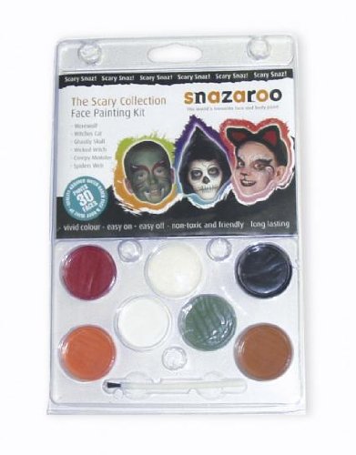 Childrens Toyshop  Toys : Snazaroo Scary Collection Face Painting Kit