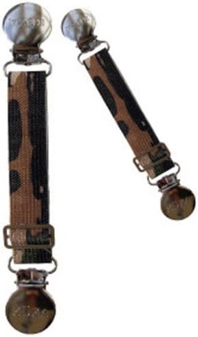 Kuza Straps Multi-purpose Boot and Pant Straps - Camouflage