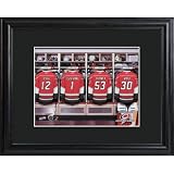 Carolina Hurricanes Personalized Locker Room Print with Frame