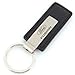 Ford Fusion Black Leather Rectangular Key Chain