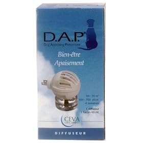 DAP Dog Appeasing Pheromone Electric Diffuser (48 mL): Pet Supplies