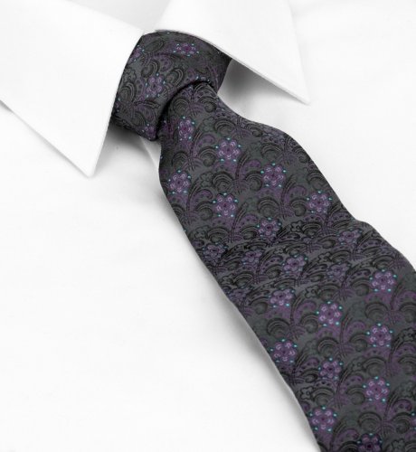 Autograph Floral Pattern Tie by Timothy Everest