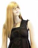 26 Light Butterscotch with Pale Blonde Highlights Straight Wig