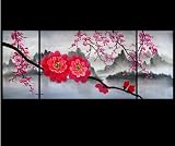Japanese Cherry Blossom Painting Feng Shui Painting Flower Painting 42 41Q6zOG4QNL. SL160 Modern Abstract Art Oil Painting STRETCHED READY TO HANG OPC215