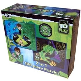 Ben 10 Alien Force 2 In 1 100 Piece Puzzle