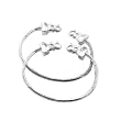 Elephant .925 Sterling Silver West Indian Baby Bangles