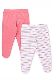 2 Pack Striped Crawler Bottoms