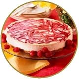 Sugar Free Gluten Free New York Style Cheesecake Strawberry Swirl Kosher
