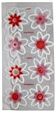 SeeME デザイナーリフレクティブステッカー FLOWERS 58036