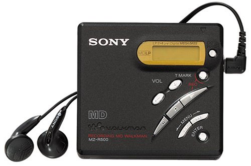 Childrens Toyshop  Electronics : Sony MZ-R500/B  Portable Mini Disc Player