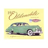 1947 OLDSMOBILE Sales Brochure Literature Book Piece by Oldsmobile