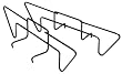 Weber 3901  Charcoal Rails