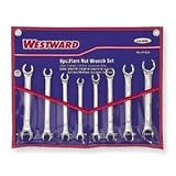 Westward 4YR29 Flare Nut Wrench Set