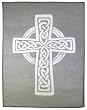 Irish Cross - 60" x 80" - Heavenly Comfort - Throw Blanket