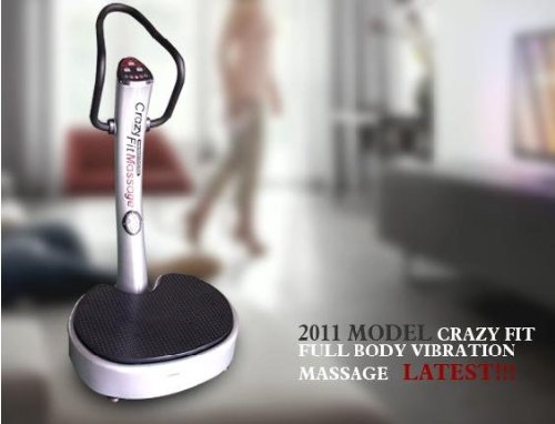 Crazy Fit Vibration Power Massage Plate 2011 Model In Black