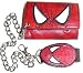 Spider-man Spiderman Web Tri-fold Chain Wallet