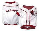 Boston Red Sox Baseball Dog Puppy Pet Jersey Shirt XXS Officially Licensed MLB