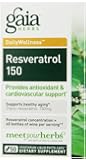 Gaia Herbs Resveratrol 150 Liquid Phyto-Capsules, 50 Count
