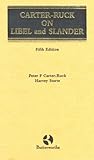 Carter-Ruck on libel and slander