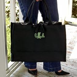 Damask Fabric Tote Bag