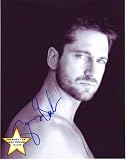 Gorgeous Gerard Butler Shirtless Signed 8x10 #2