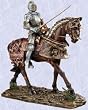 English knight replica statue home office sculpture New (Digital Angel decor)