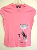 French Kitty Paris Diva Lolita Bubblegum Pink Baby Doll Muscle Shirt with Black Houndstooth French Kitty Design