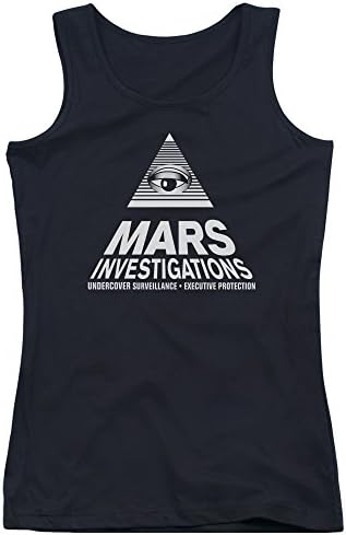 Veronica Mars Marts Investigations Juniors Tank Top Shirt Black 2X