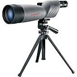 Tasco 20 - 60 x 80mm World Class Series Spotting Scope, Waterproof & Fogproof with Convertible Car Window Mount / Tabletop Tripod & Case