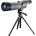 Tasco 20 - 60 x 80mm World Class Series Spotting Scope, Waterproof & Fogproof with Convertible Car Window Mount / Tabletop Tripod & Case