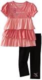 Calvin Klein Girls 2-6x 2 Piece Cap Sleeve Top Set, Assorted, 5