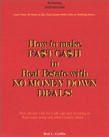 Cover image : How to Make Fast Cash in Real Estate with No Money Down Deals！