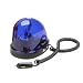 Wolo Model  3205-B Emergency 1 Magnetic Mount Teardrop Style Rotating Warning Light - Blue