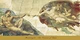 The Creation of Adam - Fine Art Print - 152x76cm - Art247 Poster Print