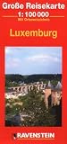 Luxembourg Map (Ravenstein International Maps)