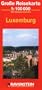 Luxembourg: International Road Map with Index 1:100 000 (Europaische Reisekarte)
