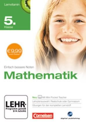 Lernvitamin – Mathematik 5. Klasse (für Realschule und Gymnasium) Lernvitamin – Mathematik 5. Klasse (für Realschule und Gymnasium)