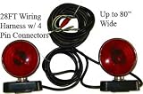 12V Scratch Resistant MAGNETIC TRAILER LIGHT Towing Kit