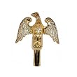 Gold Metal Perched Eagle